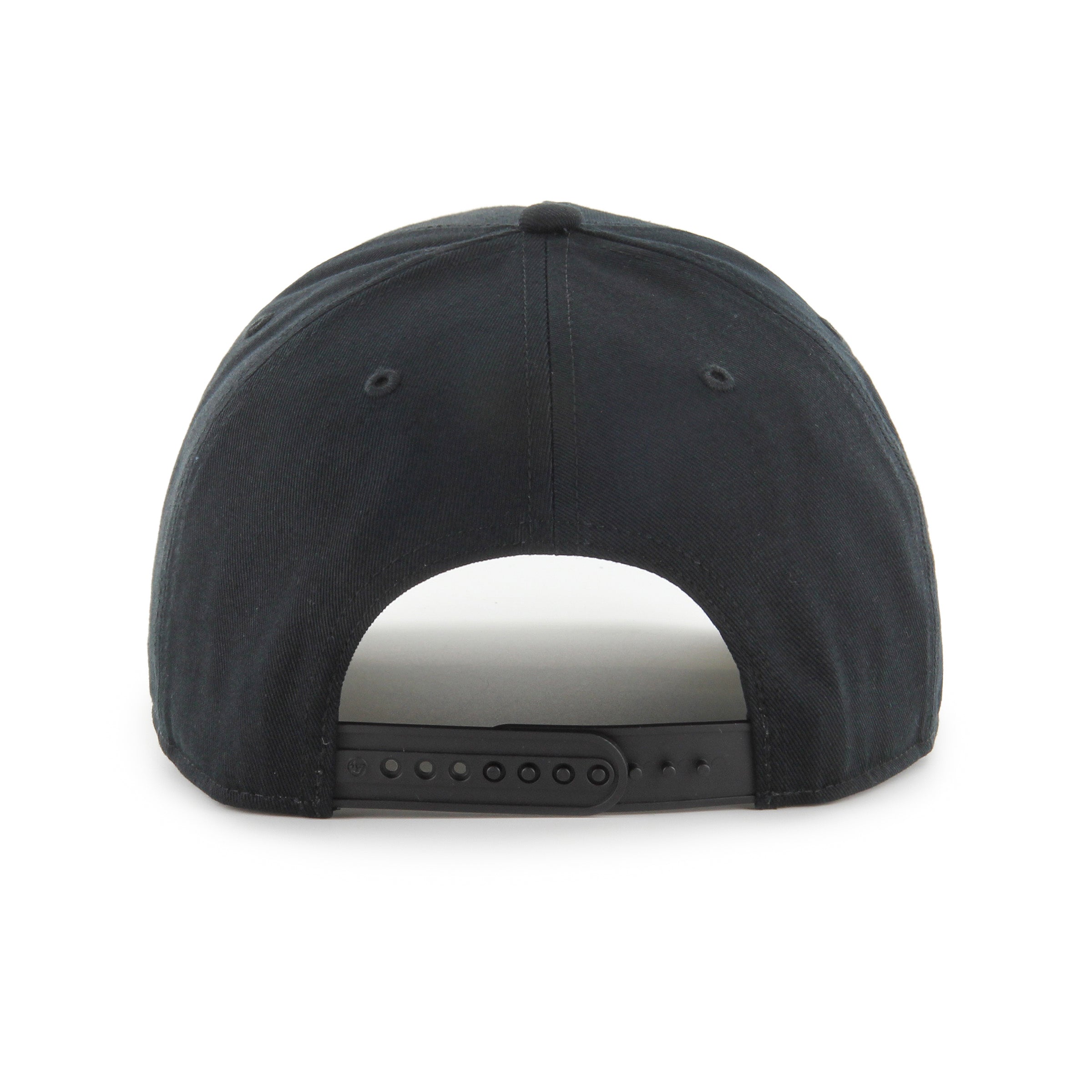 Edmonton Oilers NHL 47 Brand Men's Black & White Sure Shot Hitch Adjustable Hat