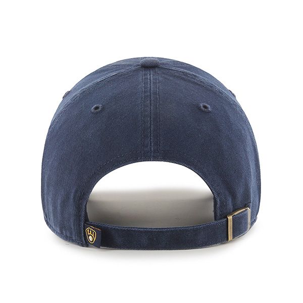 Milwaukee Brewers MLB 47 Brand Men's Navy Blue Clean Up Adjustable Hat