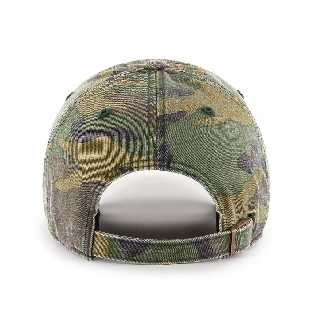 Edmonton Oilers NHL 47 Brand Men's Camo Clean up Adjustable Hat