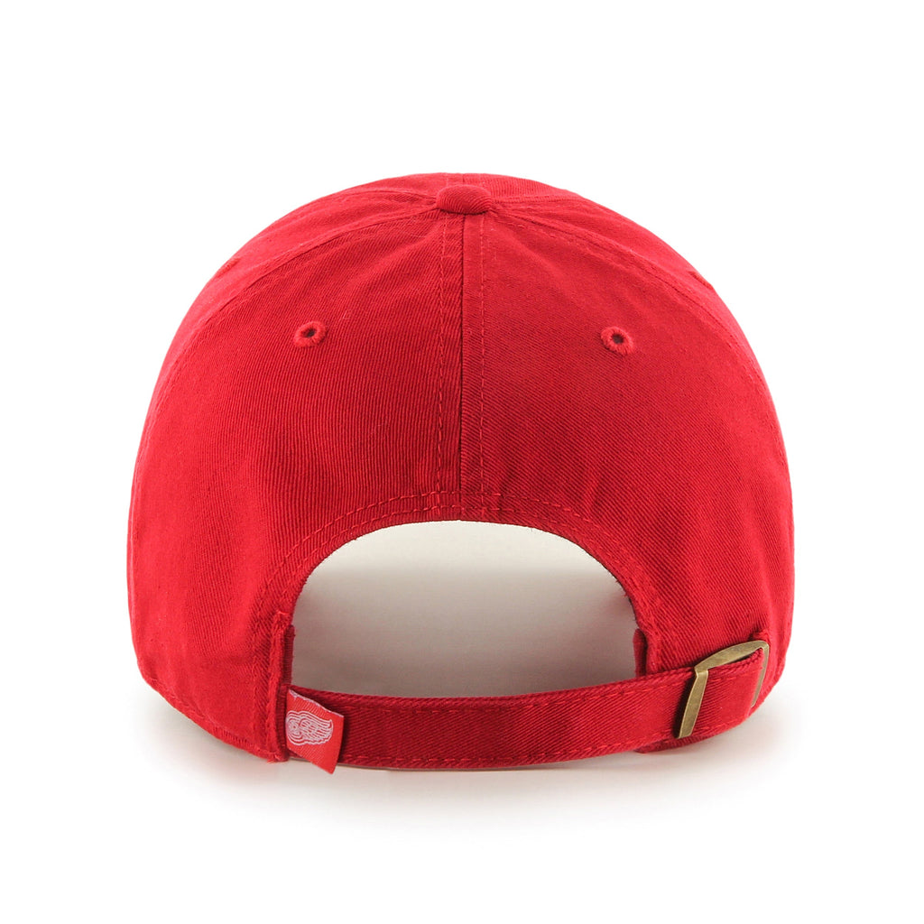 Detroit Red Wings NHL 47 Brand Men's Red Clean Up Adjustable Hat
