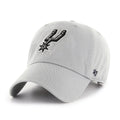 San Antonio Spurs NBA 47 Brand Men's Grey Clean Up Adjustable Hat