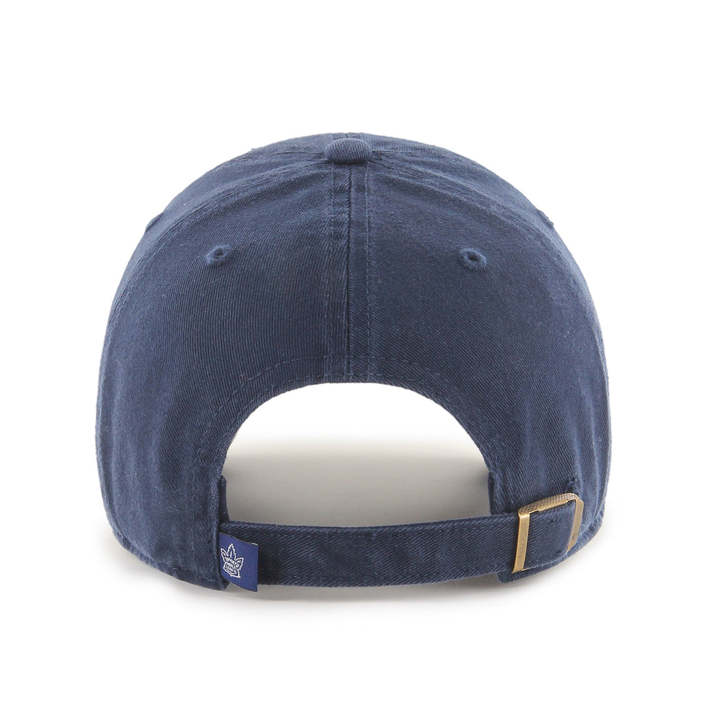 Toronto Maple Leafs NHL 47 Brand Men's Navy 1933 Logo Clean Up Adjustable Hat