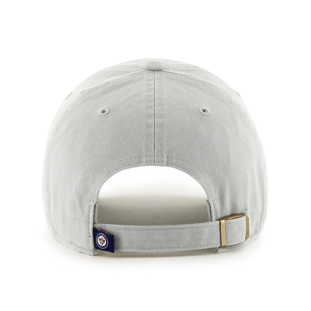 Winnipeg Jets NHL 47 Brand Men's Grey Clean Up Adjustable Hat