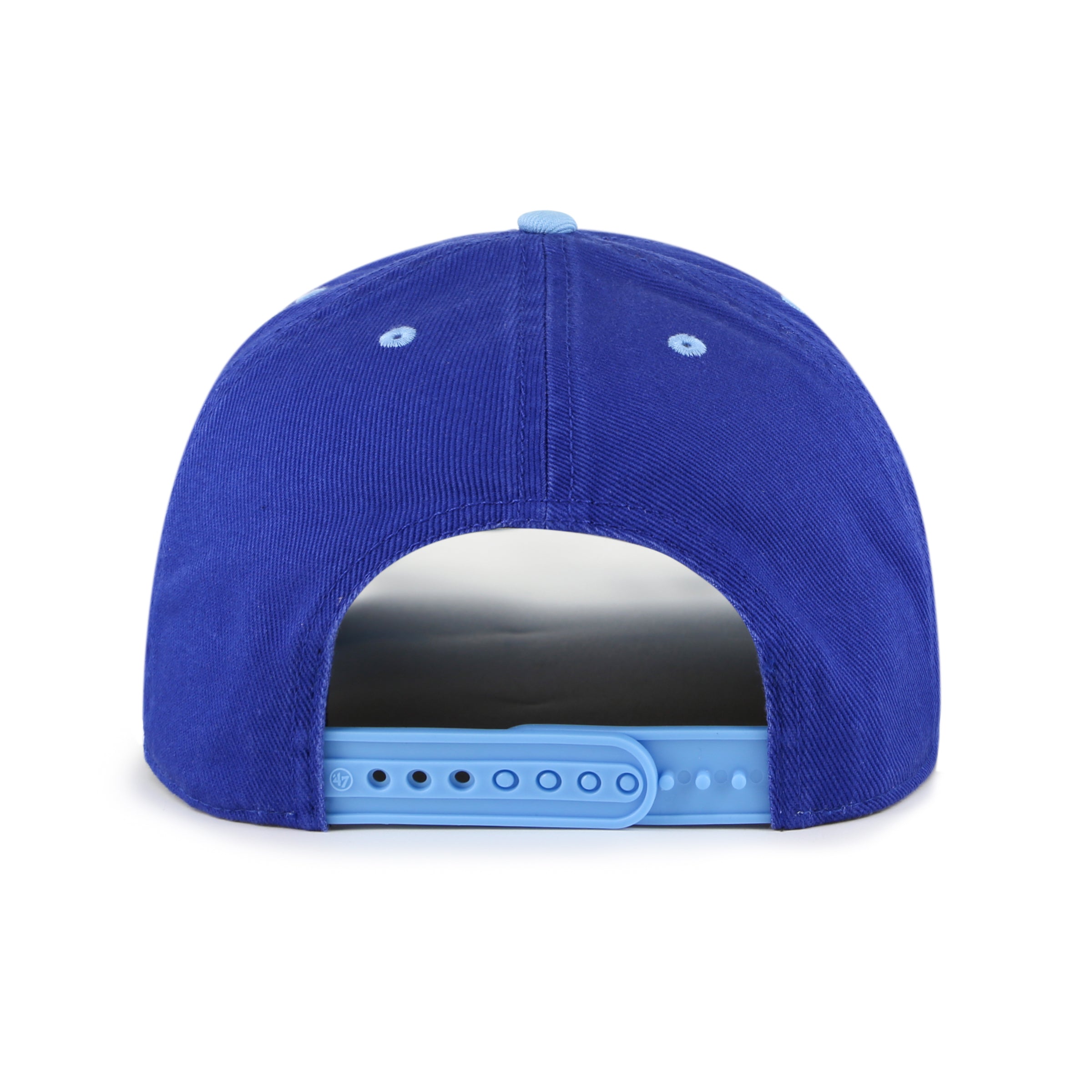 Quebec Nordiques NHL 47 Brand Men's Royal Double Header Baseline Hitch Adjustable Hat