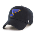 St. Louis Blues NHL 47 Brand Men's Black Vintage Clean Up Adjustable Hat