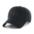 Boston Celtics NBA 47 Brand Men's Black on Black Clean Up Adjustable Hat