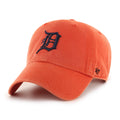 Detroit Tigers MLB 47 Brand Men's Orange Clean Up Adjustable Hat