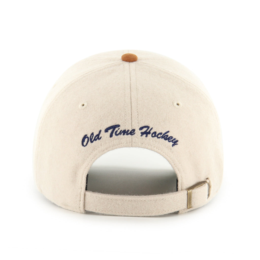 Montreal Canadiens NHL 47 Brand Men's Beige Rafter Clean Up Adjustable Hat