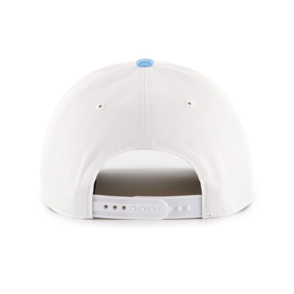 Toronto Blue Jays MLB 47 Brand Men's White Rustic Rope 1977 Logo Hitch Snapback Hat