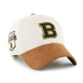 Boston Bruins NHL 47 Brand Men's Beige Rafter Clean Up Adjustable Hat