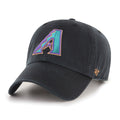 Arizona Diamondbacks MLB 47 Brand Men's Black Vintage Clean Up Adjustable Hat