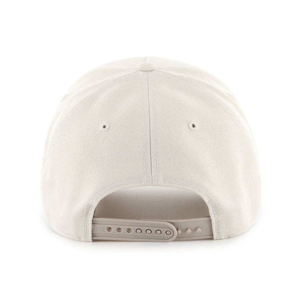 Vancouver Canucks NHL 47 Brand Men's Off-white MVP Ghost Ballpark Snapback