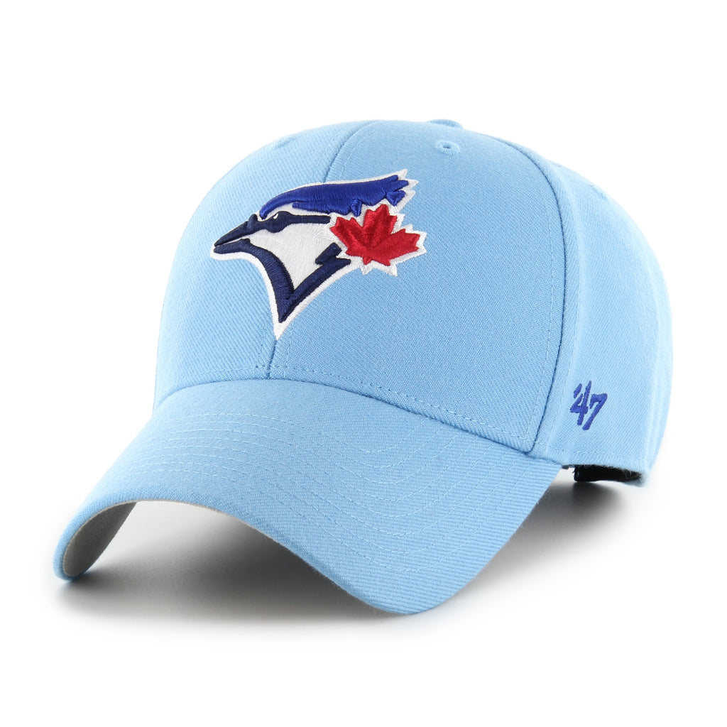 Toronto Blue Jays MLB 47 Brand Men's Columbia Blue MVP Adjustable Hat