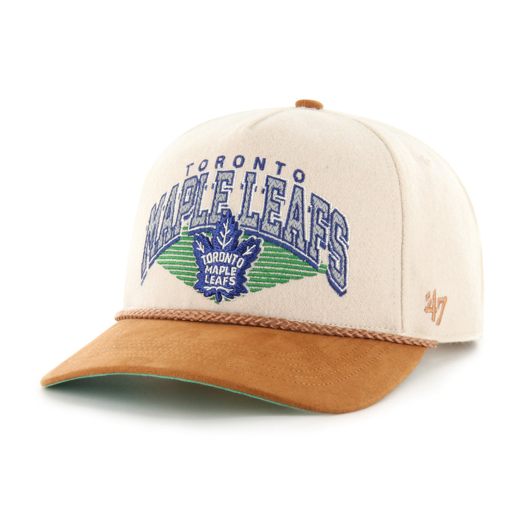 Toronto Maple Leafs NHL 47 Brand Men's Pomona Wool Rope Hitch Snapback Hat