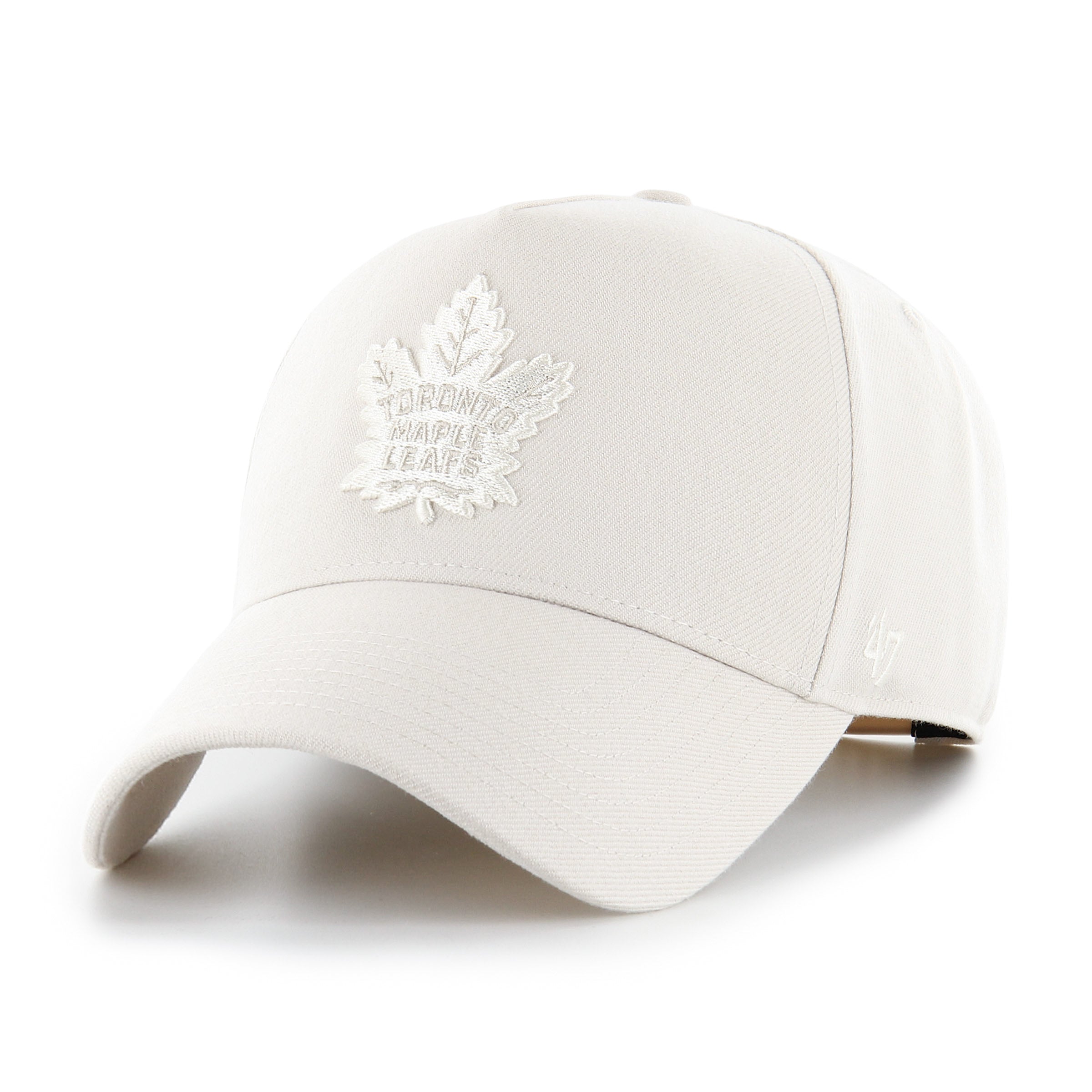 Toronto Maple Leafs NHL 47 Brand Men's Off-white MVP Ghost Ballpark Snapback