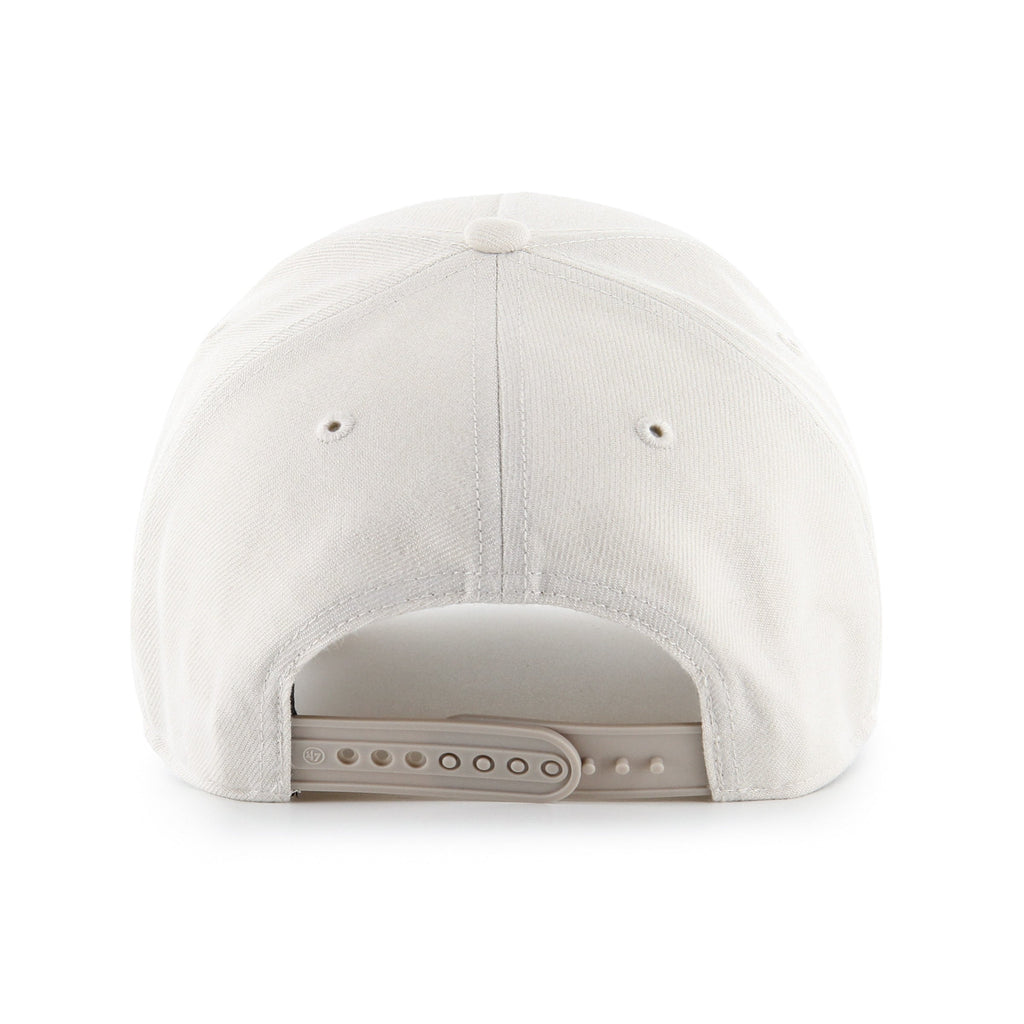 Edmonton Oilers NHL 47 Brand Men's Off-white MVP Ghost Ballpark Snapback