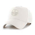 Edmonton Oilers NHL 47 Brand Men's Off-white MVP Ghost Ballpark Snapback