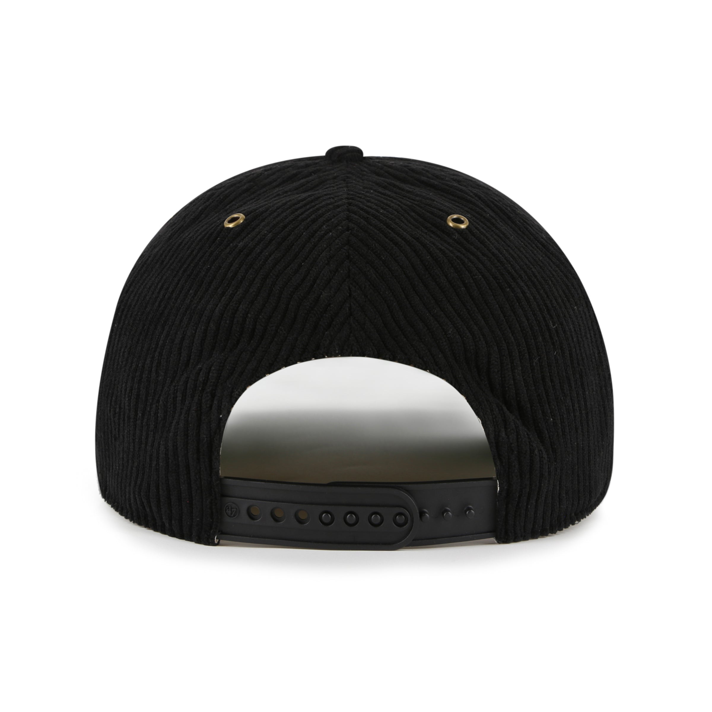 Vancouver Canucks NHL 47 Brand Men's Black Hitch Pitchout Rope Snapback