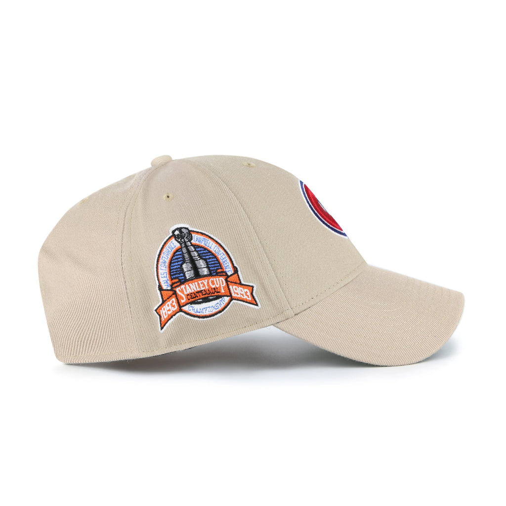 Montreal Canadiens NHL 47 Brand Men's Khaki MVP Sure Shot Snapback