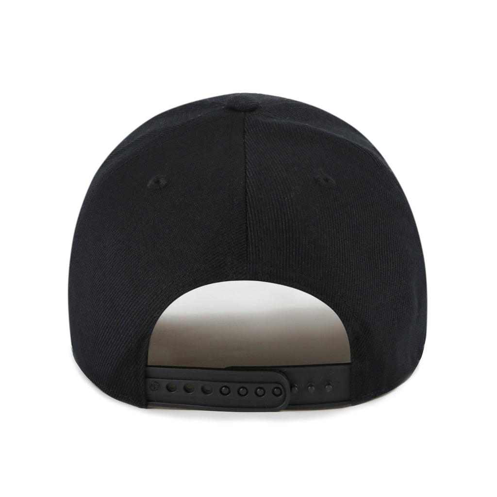 Vancouver Canucks NHL 47 Brand Men's Black White MVP Sure Shot Snapback