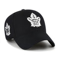 Toronto Maple Leafs NHL 47 Brand Men's Black White MVP Sure Shot Snapback