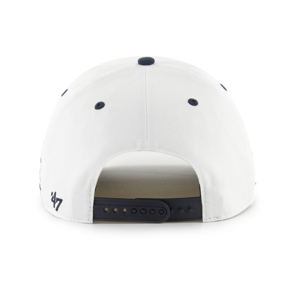 New York Yankees MLB 47 Brand Men's White Diamond Hitch Snapback Hat