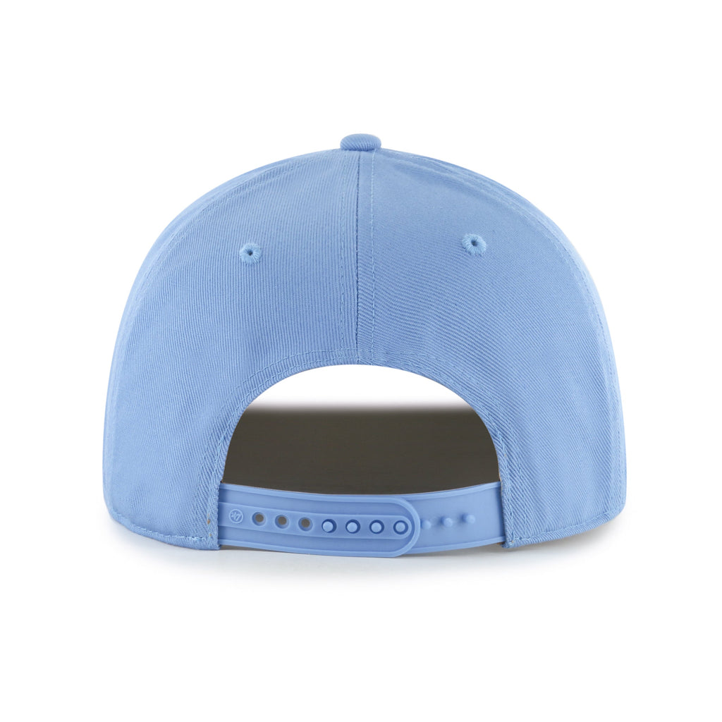 Montreal Expos MLB 47 Brand Men's Light Blue Golden Diamond Hitch Snapback Hat
