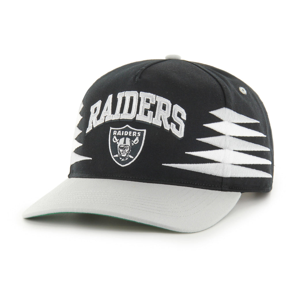 Las Vegas Raiders NFL 47 Brand Men's Black Diamond Hitch Snapback Hat