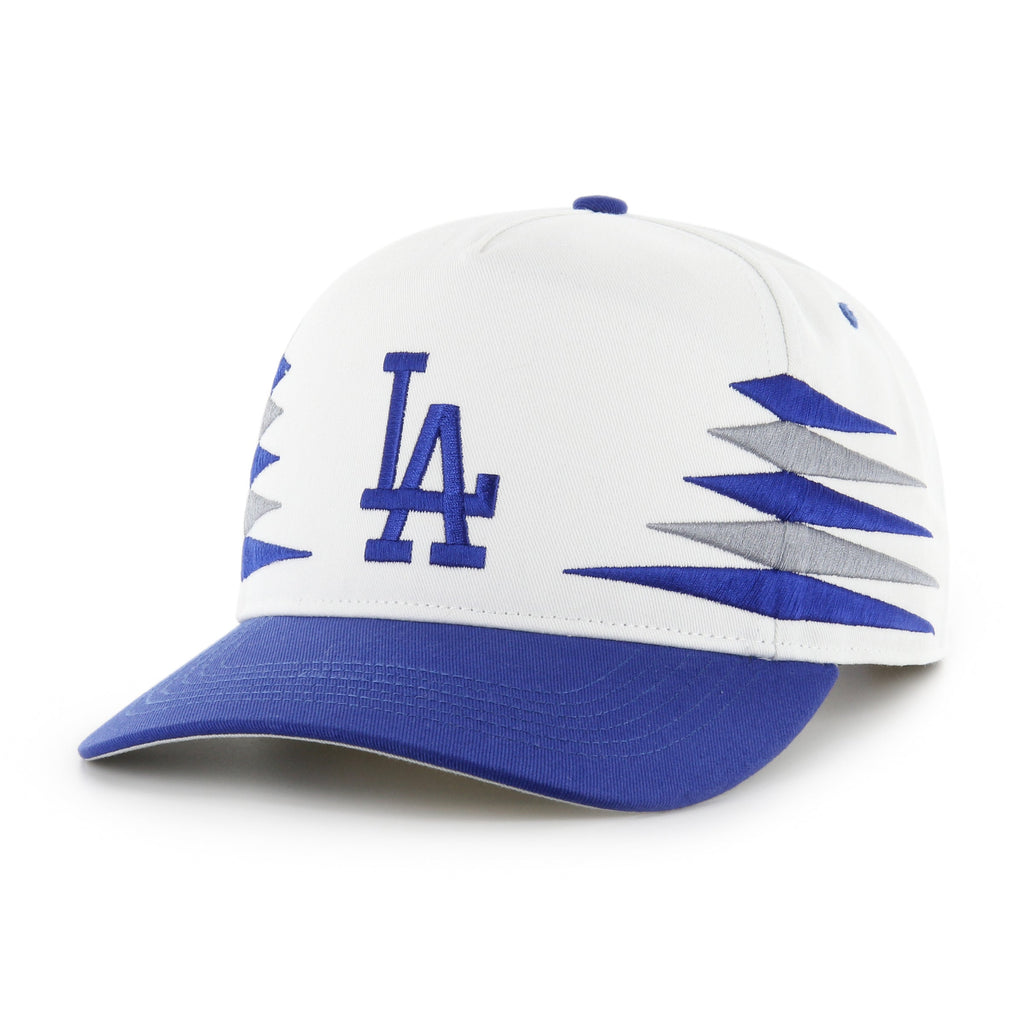 Los Angeles Dodgers MLB 47 Brand Men's White Diamond Hitch Snapback Hat