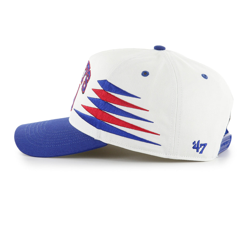 New York Giants NFL 47 Brand Men's White Diamond Hitch Snapback Hat