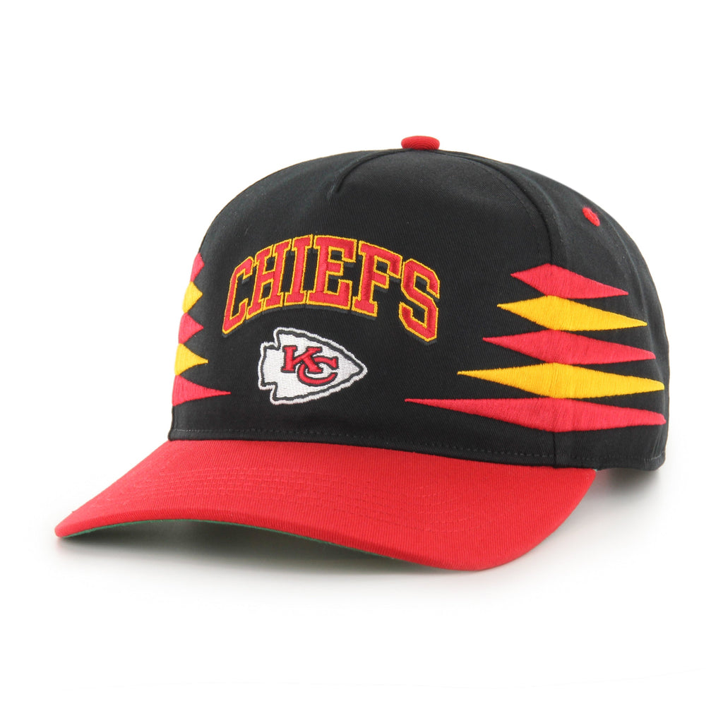 Kansas City Chiefs NFL 47 Brand Men's Black Diamond Hitch Snapback Hat