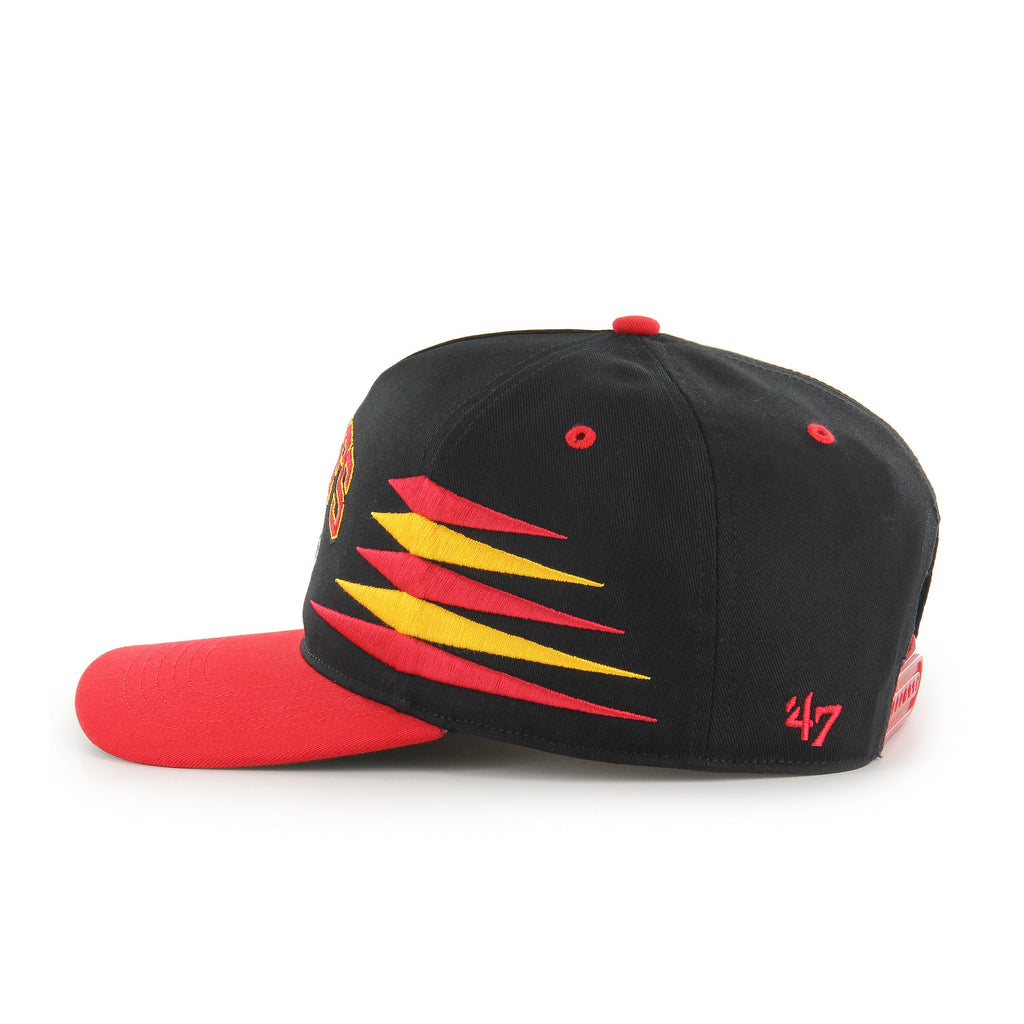 Kansas City Chiefs NFL 47 Brand Men's Black Diamond Hitch Snapback Hat