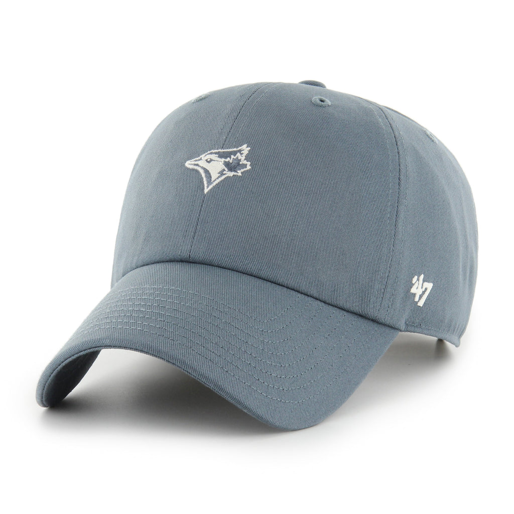 Toronto Blue Jays MLB 47 Brand Men's Grey Foundation Clean Up Adjustable Hat