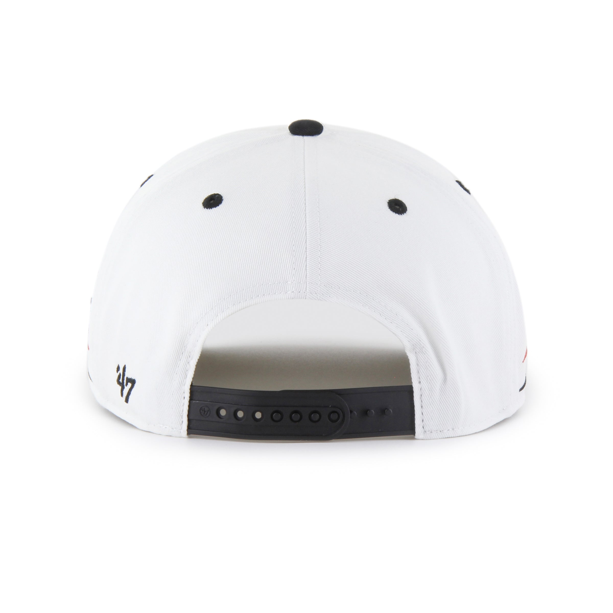 Montreal Canadiens NHL 47 Brand Men's White Diamond Hitch Snapback Hat