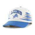 Detroit Lions NFL 47 Brand Men's White Diamond Hitch Snapback Hat