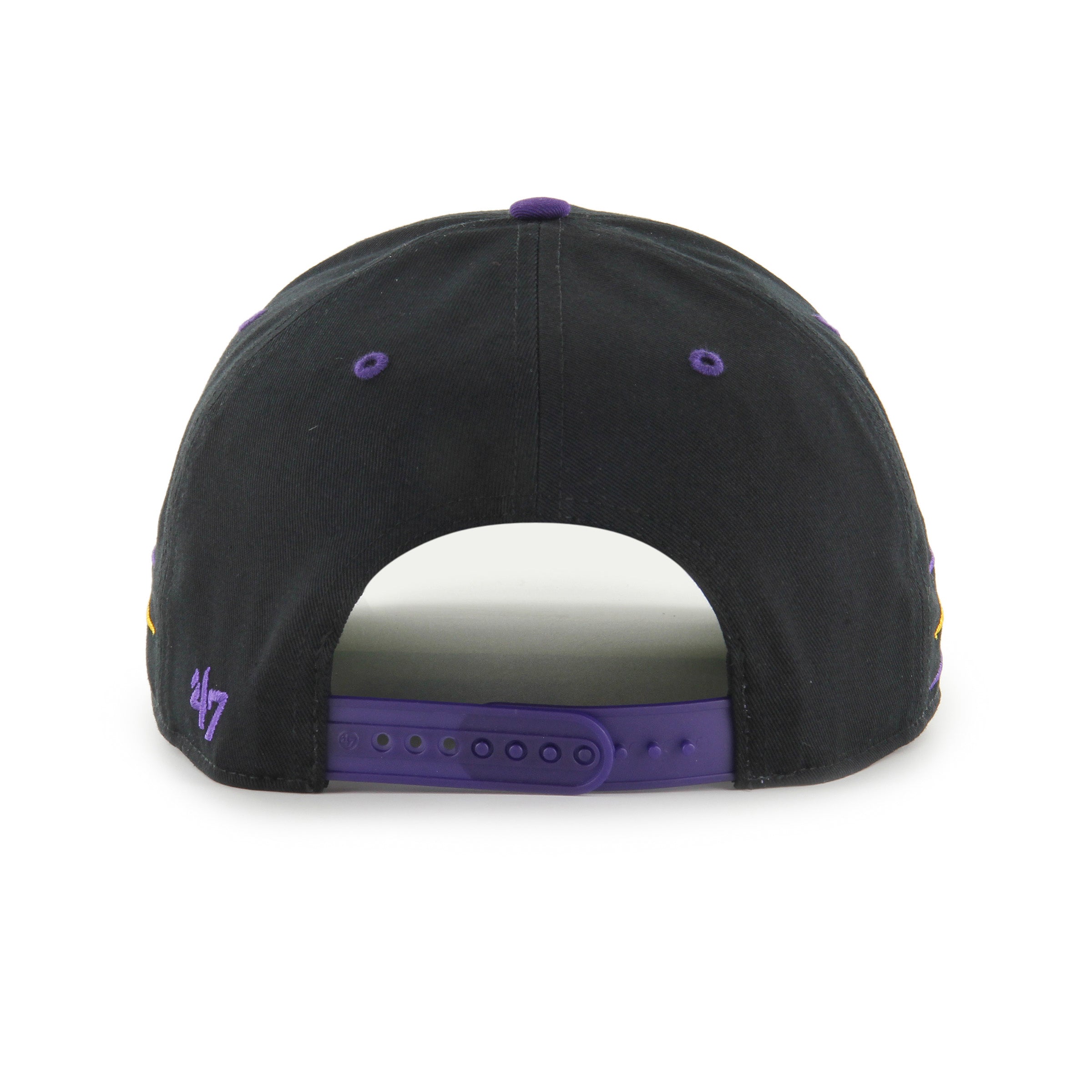 Baltimore Ravens NFL 47 Brand Men's Black Diamond Hitch Snapback Hat