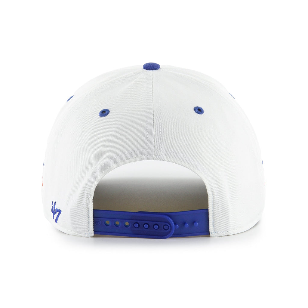 Florida Gators NCAA 47 Brand Men's White Diamond Hitch Snapback Hat