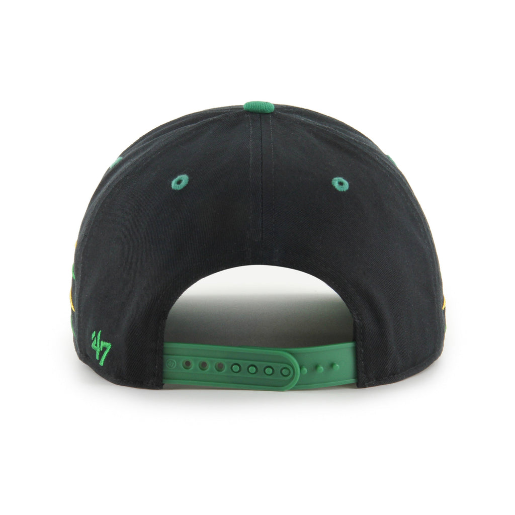 Notre Dame Fighting Irish NCAA 47 Brand Men's Black Diamond Hitch Snapback Hat
