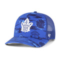 Toronto Maple Leafs NHL 47 Brand Men's Royal Blue Fiji Trucker Snapback