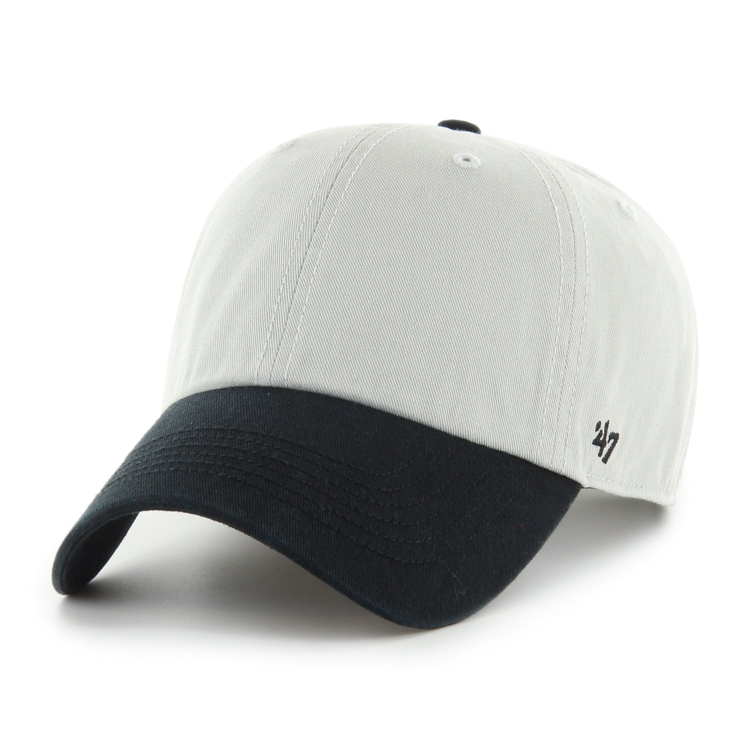 Blank 47 Brand Men's Black/ Grey Two Tone Clean Up Adjustable Hat