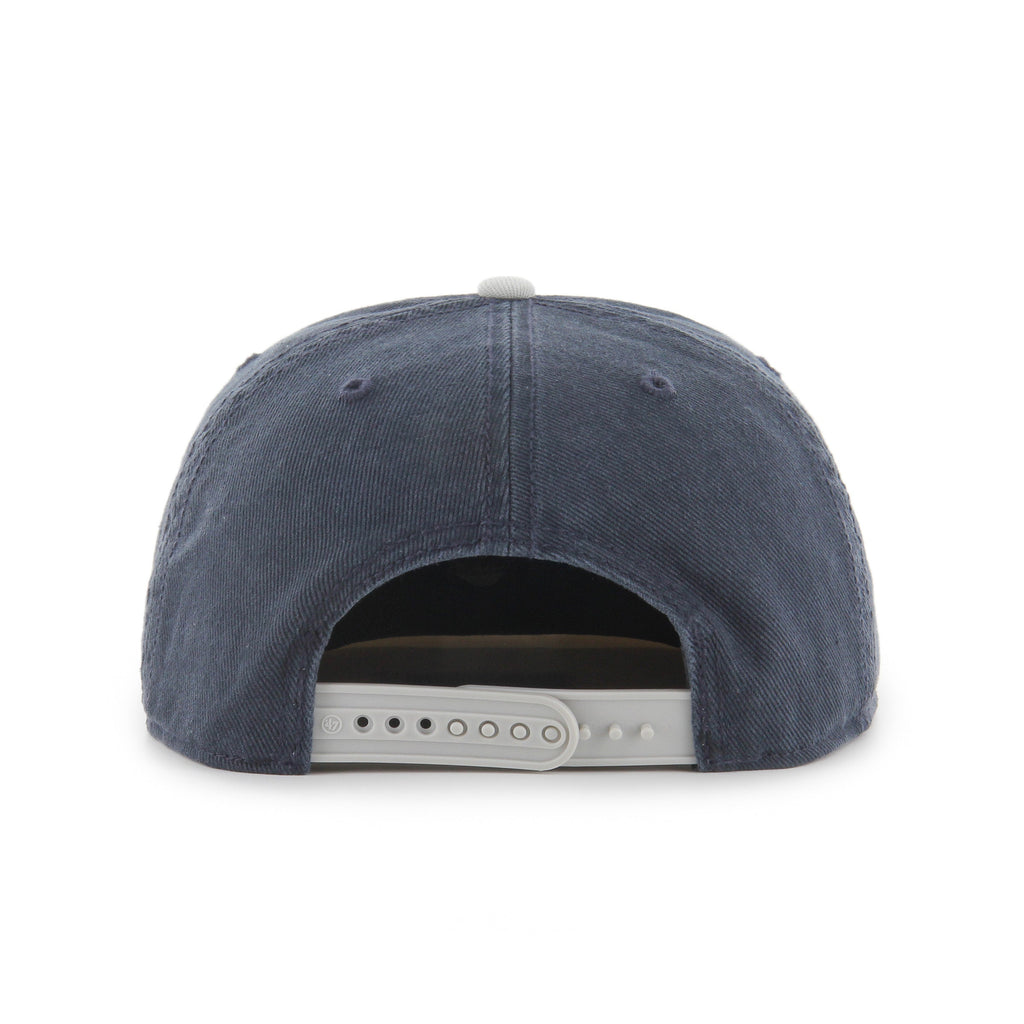 New York Yankees MLB 47 Brand Men's Navy Burnside Captain RL Snapback
