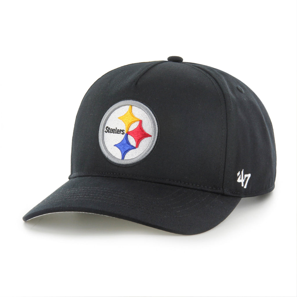 Pittsburgh Steelers NFL 47 Brand Men's Black Hitch Adjustable Hat
