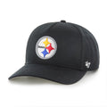 Pittsburgh Steelers NFL 47 Brand Men's Black Hitch Adjustable Hat