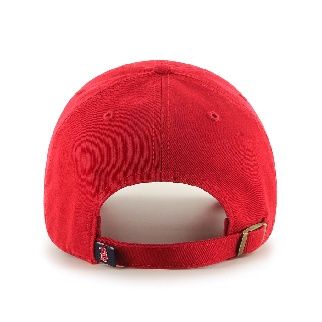 Boston Red Sox MLB 47 Brand Men's Red Alternate Clean Up Adjustable Hat