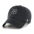 Detroit Tigers MLB 47 Brand Men's Black White Clean Up Adjustable Hat