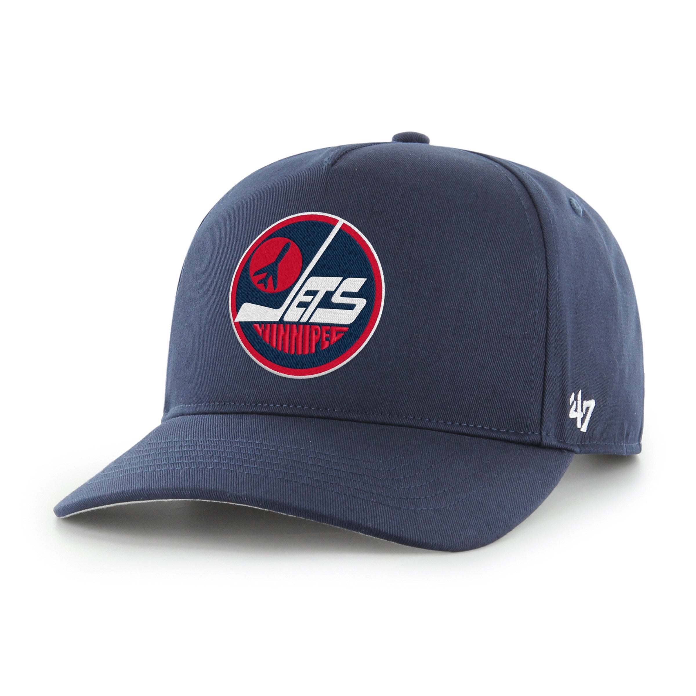 Winnipeg Jets NHL 47 Brand Men's Navy Hitch Adjustable Hat