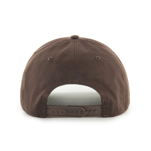 Cleveland Browns NFL 47 Brand Men's Brown Hitch Snapback Hat