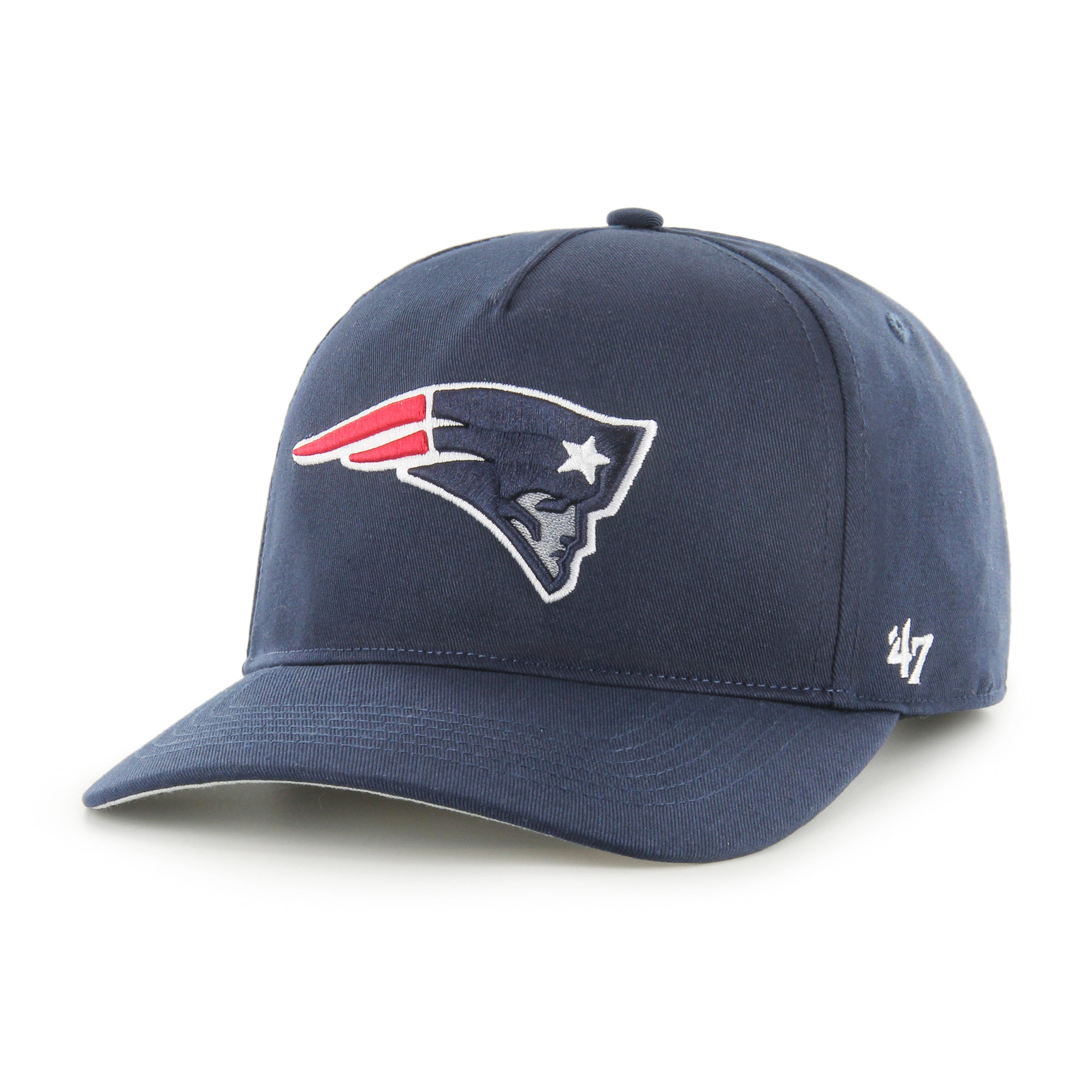 New England Patriots NFL 47 Brand Men's Navy Hitch Snapback Hat