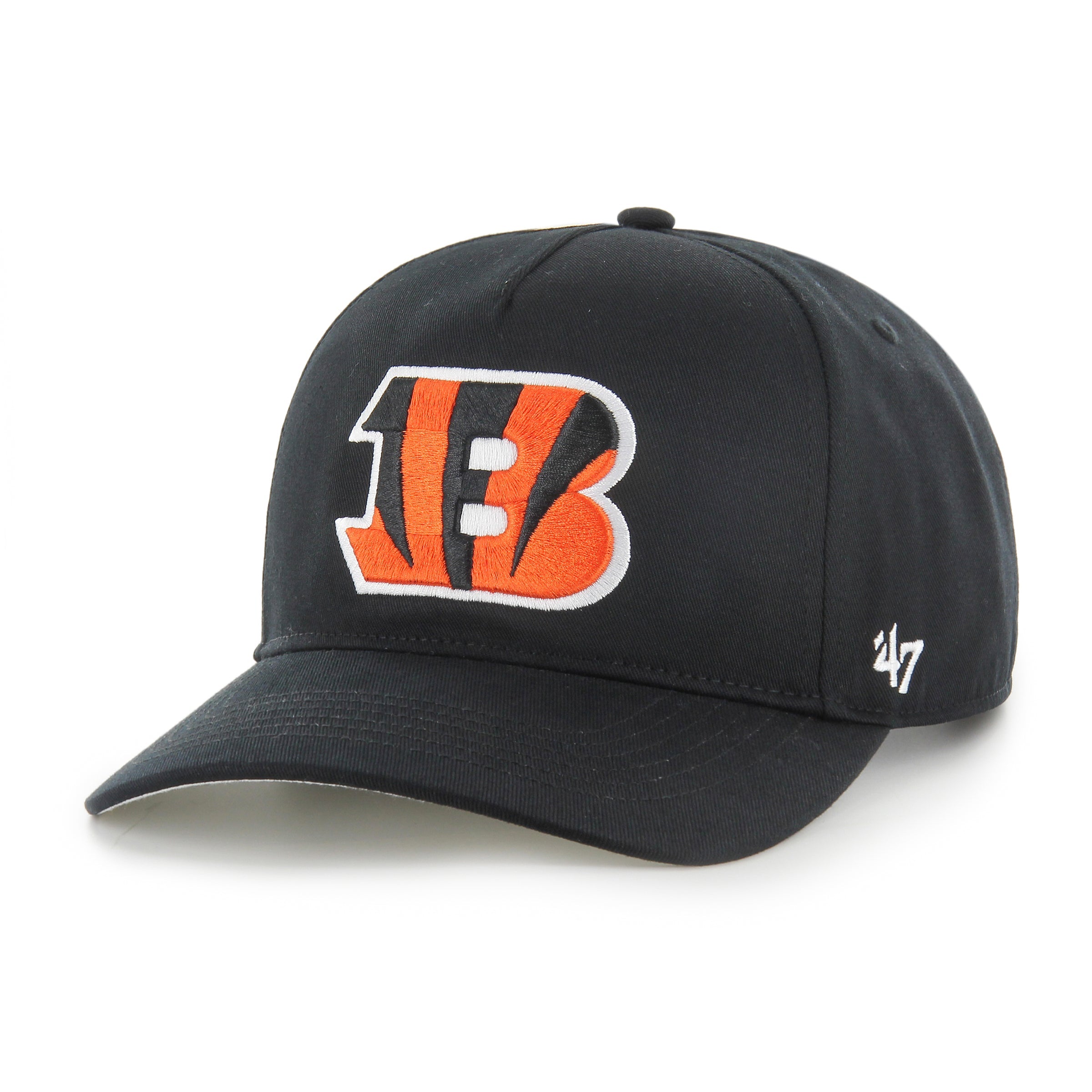 Cincinnati Bengals NFL 47 Brand Men's Black Hitch Snapback Hat