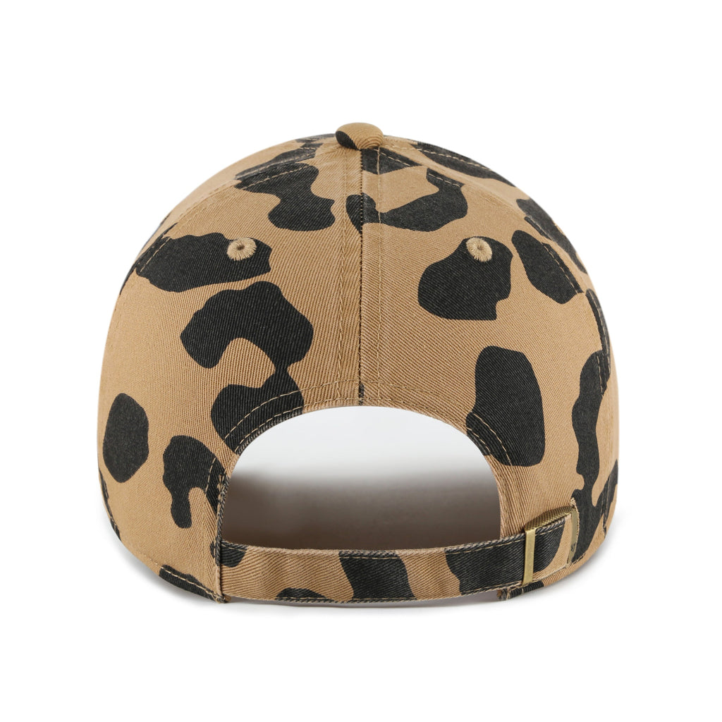 Toronto Raptors NBA 47 Brand Women's  Rosette Leopard Clean Up Adjustable Hat